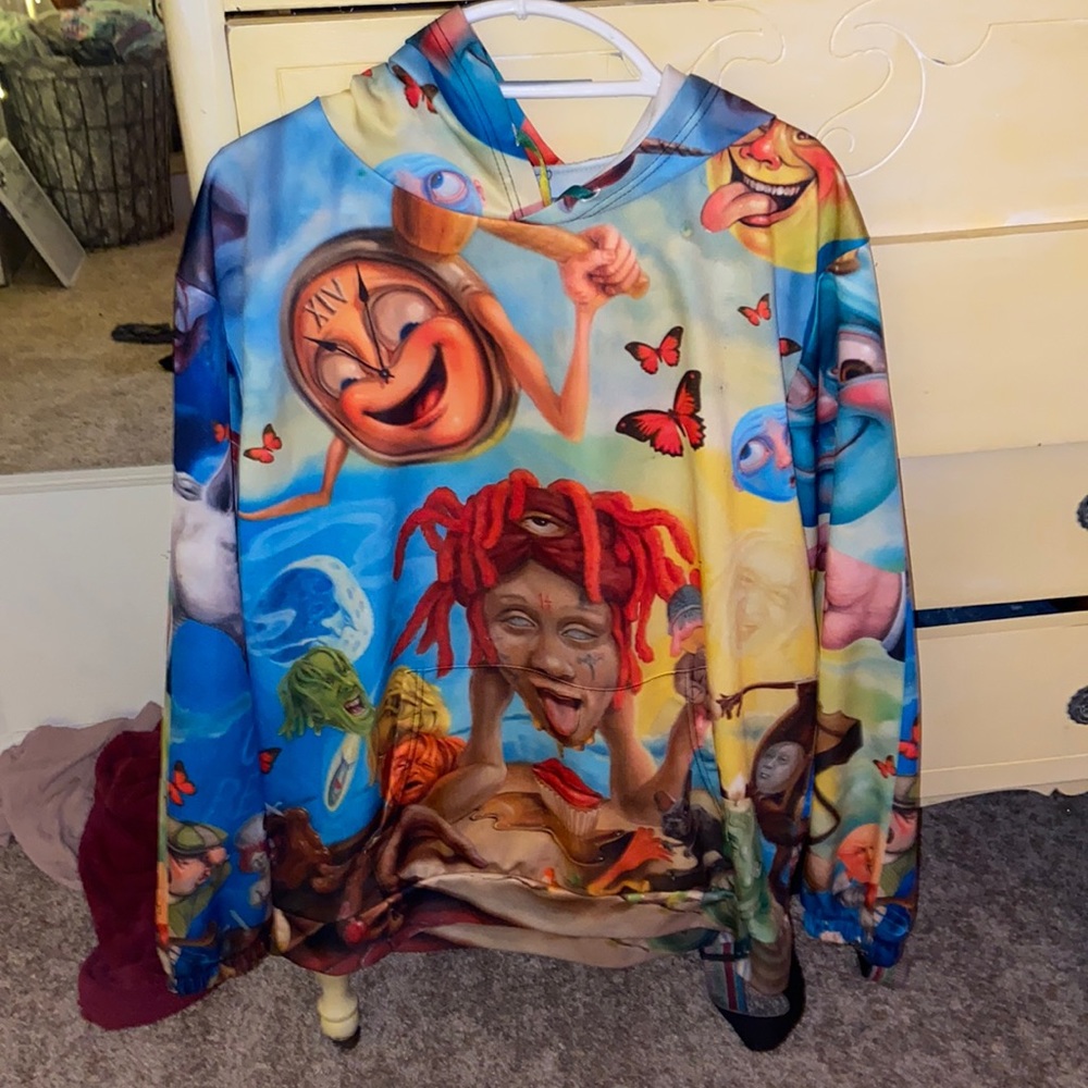 trippie red hoodie
